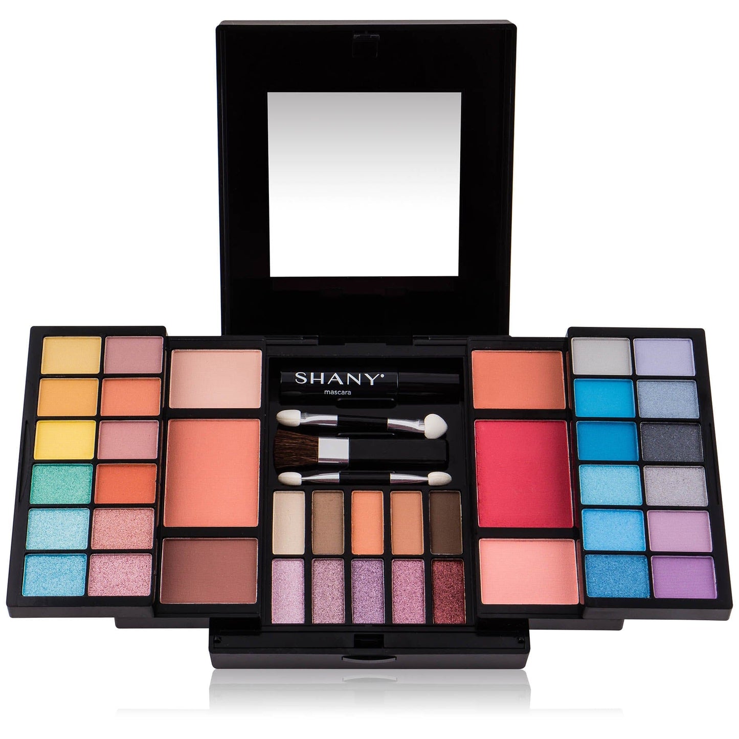 SHANY Timeless Beauty Makeup Kit - 36 Eye Shadow colors, 6 Blushes, Mini Mascara, and Applicators - SHOP - MAKEUP SETS - ITEM# SH-173