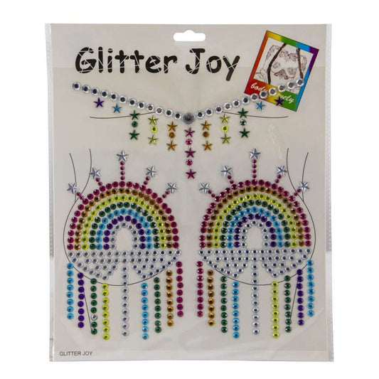 Rainbow Stars Body Jewels