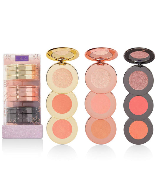 Tarte 3 PC. 9 Ways To Shine Cheek Wardrobe Set Limited Edition