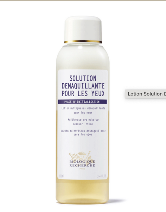 SOLUTION DÉMAQUILLANTE POUR LES YEUX